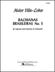 Bachianas Brasileiras No. 5 Orchestra Scores/Parts sheet music cover